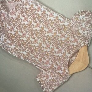 Kate Quinn Pink and Cream Kids Blouse